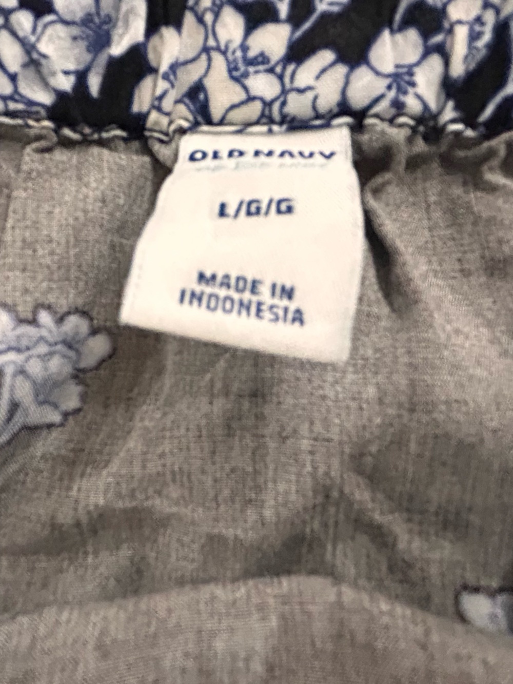 Old Navy Black White Floral Strapless Maxi Dress L Soft Girl Cottagecore Summer - Picture 4 of 6